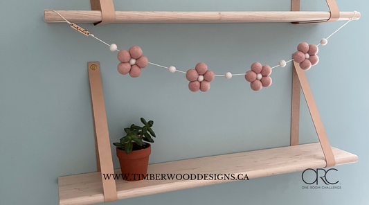 Adding Warmth and Functionality with Maple Wood Shelves: ORC Week 7