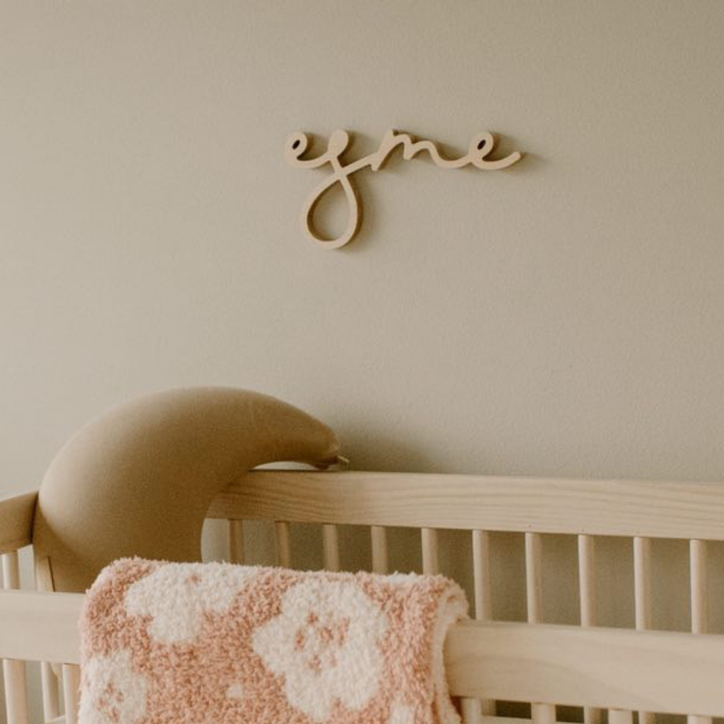 Girl Nursery Name Sign