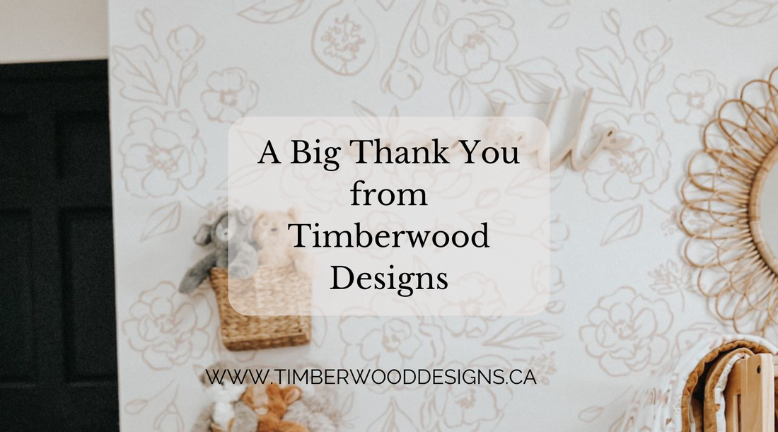 A Big Thank You from Timberwood Designs: How Your Review Can Help Our Small Business Grow