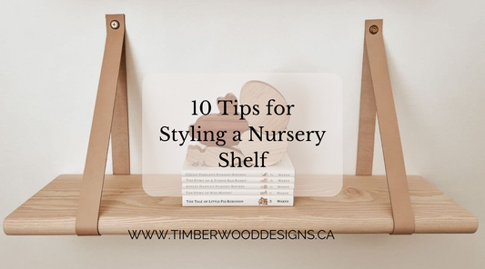 10 Tips for Styling a Nursery Shelf