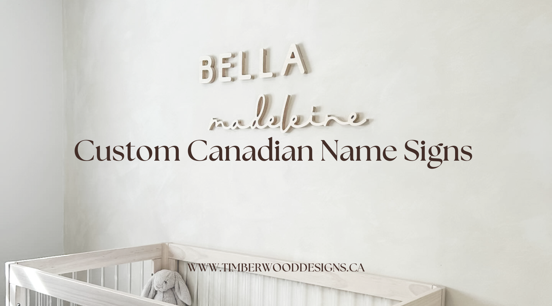 Custom Canadian Name Signs – Free North American Shipping
