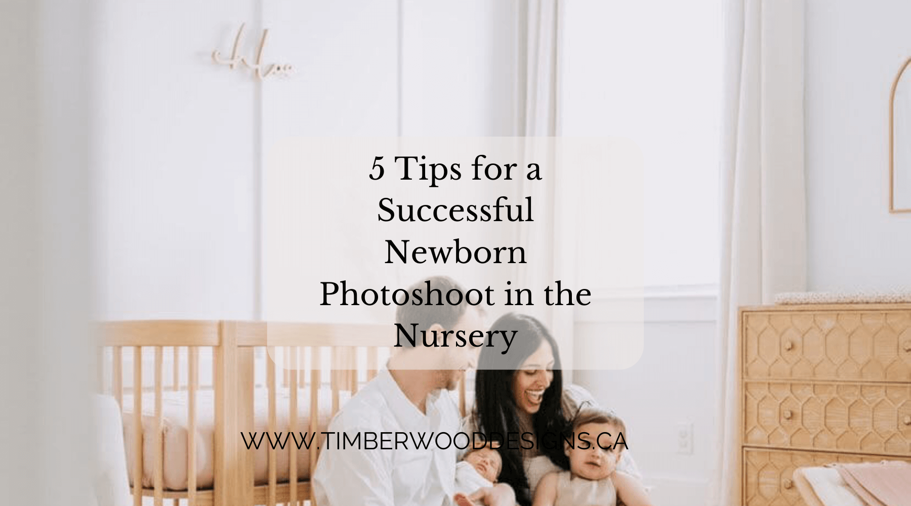 5 Tips for Nursery Newborn Photoshoot