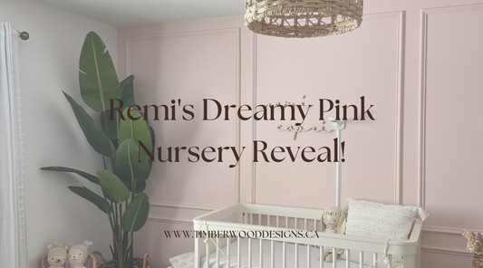 Remi's Dreamy Pink Nursery Reveal!