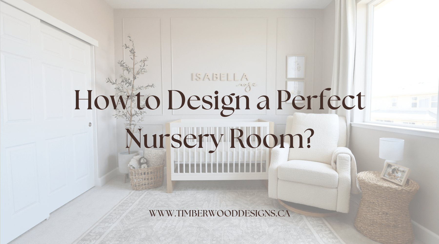 Nursery Name Signs & Nursery Decor – Timberwood Designs