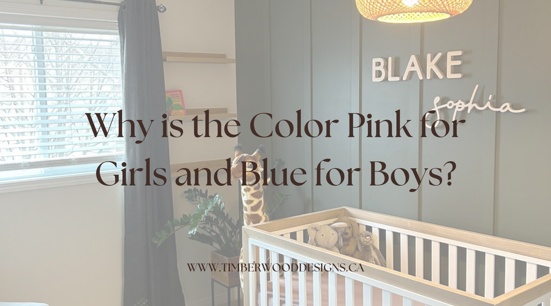 Why Pink for Girls and Blue for Boys?