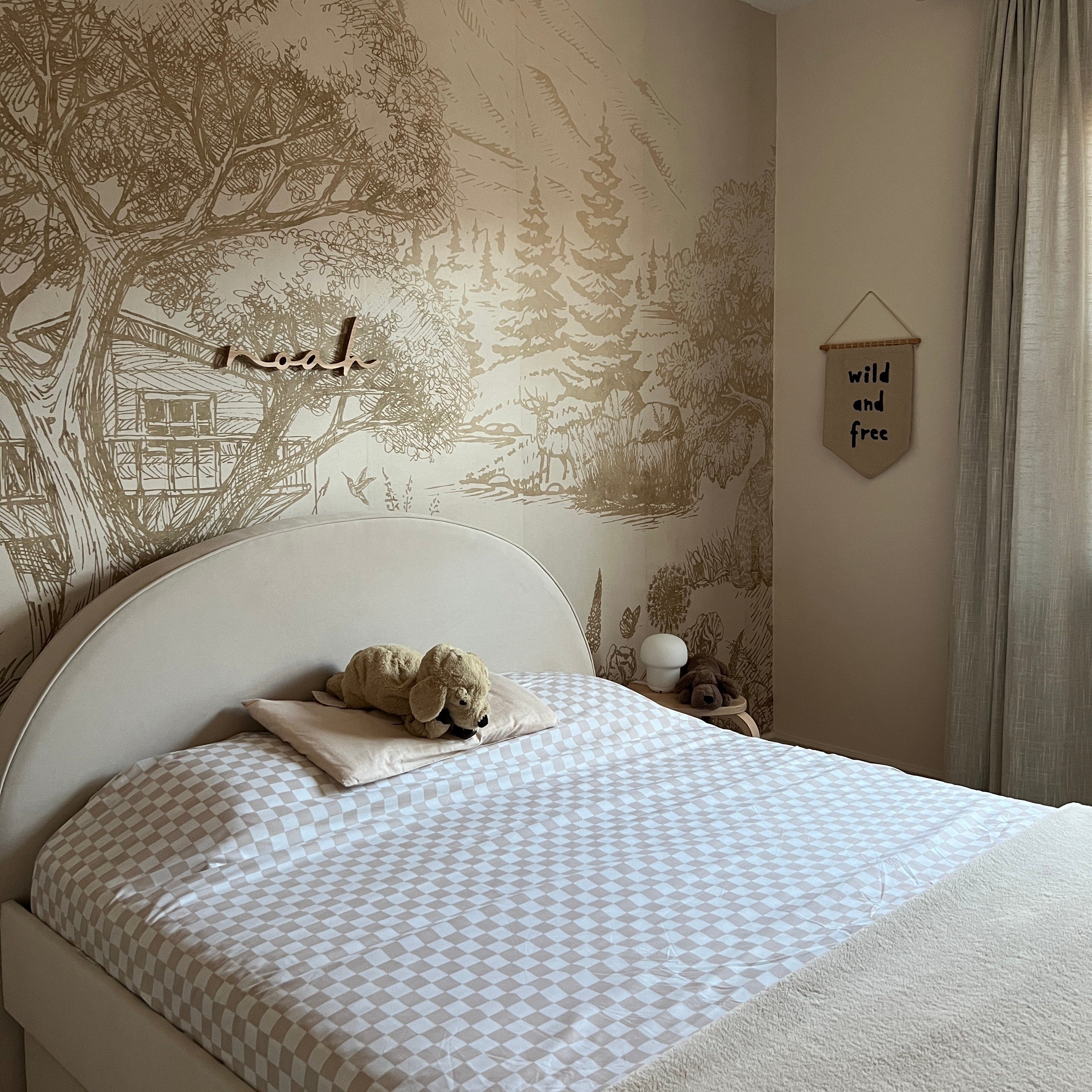 big boy room with name sign