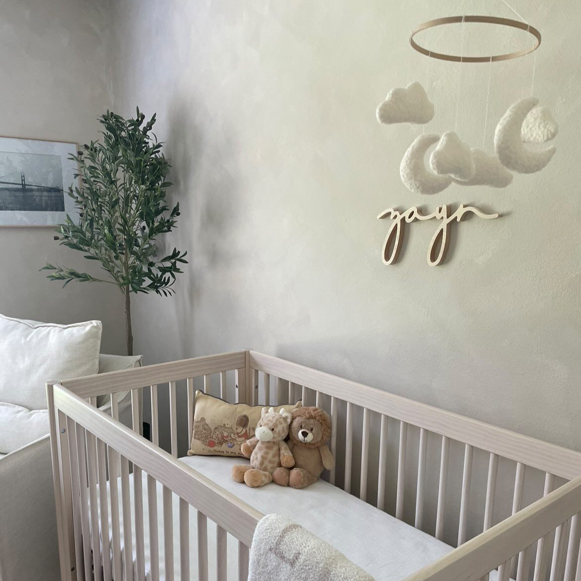 boy name sign in neutral design