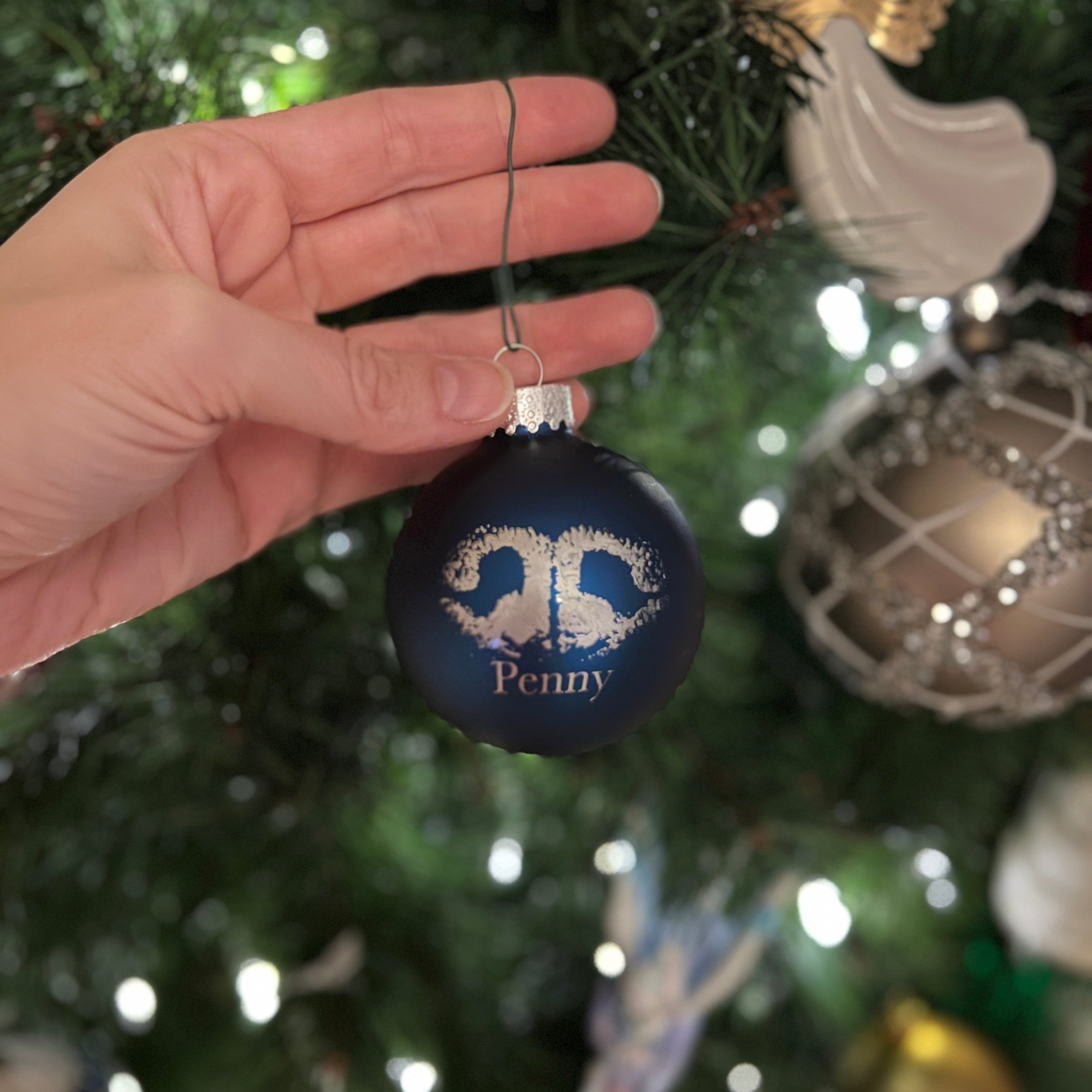 animal print ornament