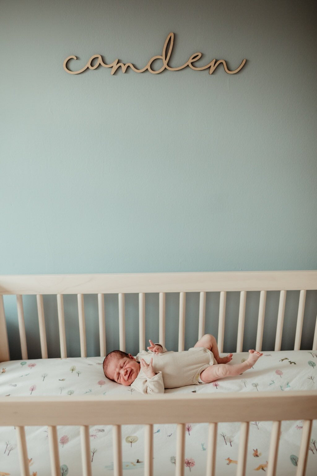 baby boy sign above crib