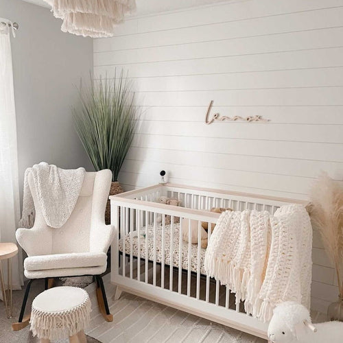 Nursery Name Script in Maple