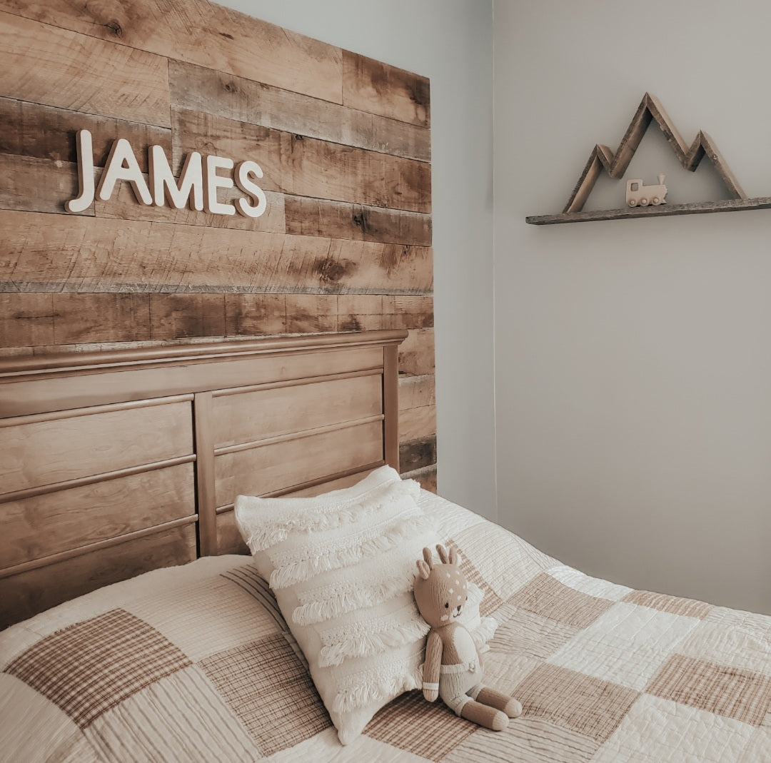 nursery name sign for boy