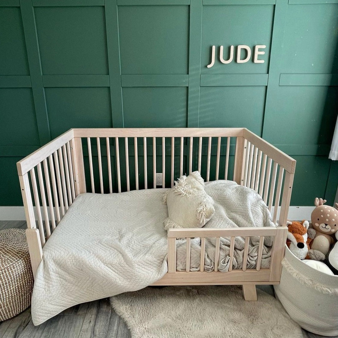 Solid hardwood Name Sign